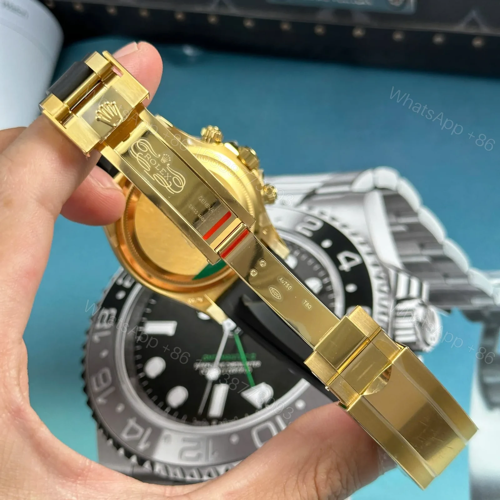View 12 of Superclone Rolex Daytona 126518LN Turquoise Dial “Alcaraz”