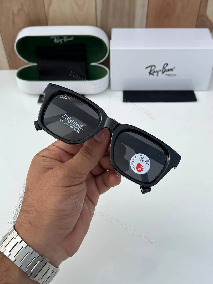 View 3 of First Copy RayBan 7701 Blue Premium UV Protected Luxury Sunglasses