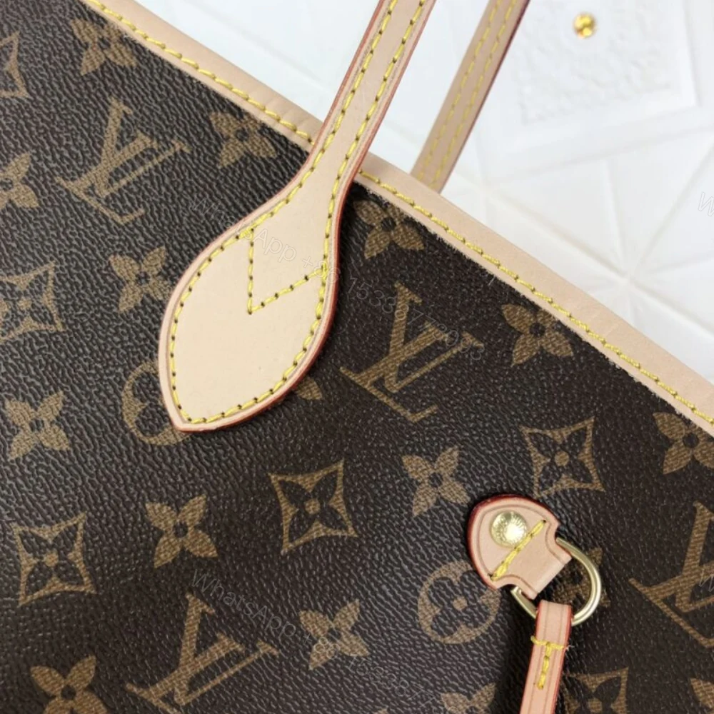 View 7 of Louis Vuitton Neverfull Pivoine GM Pink 40Cm M41180