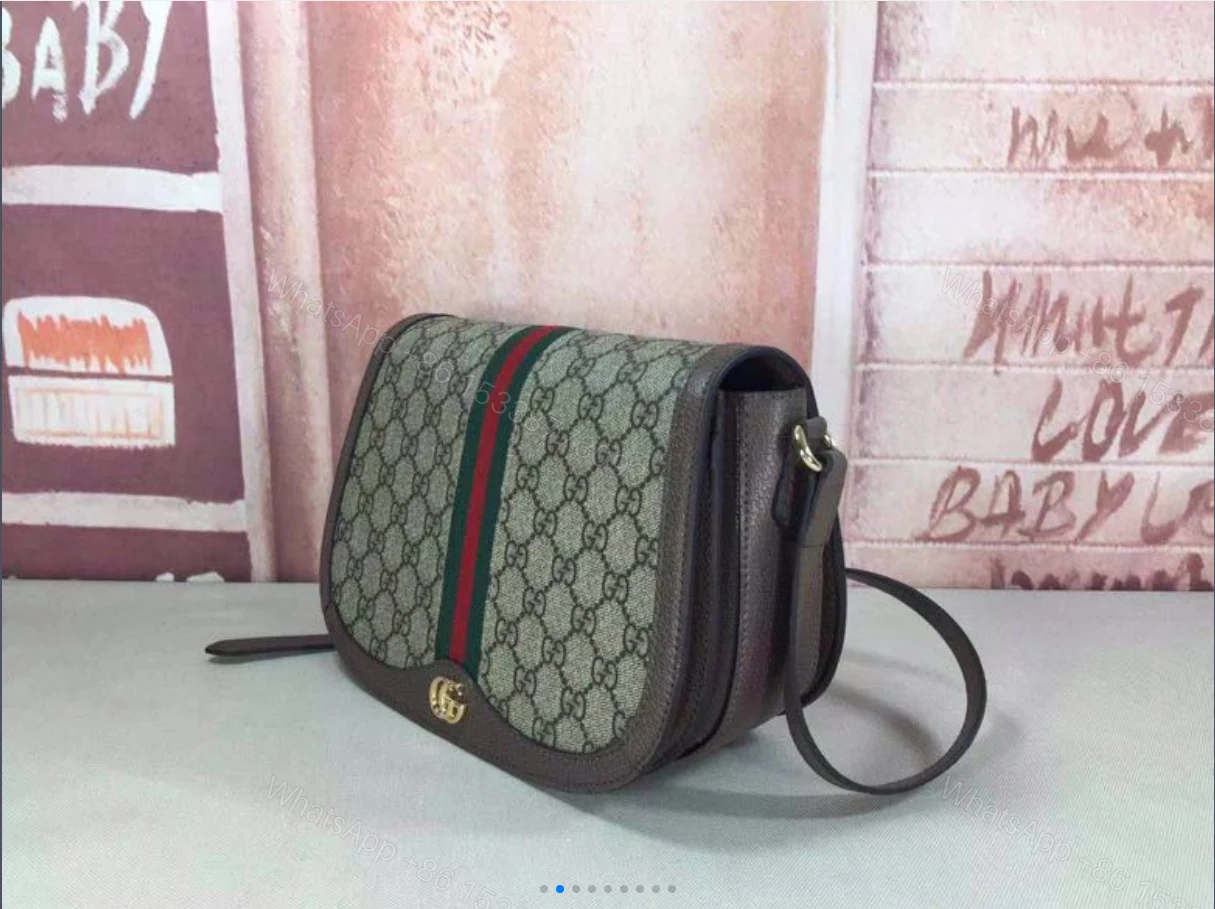 View 8 of Gucci Ophidia GG Small Shoulder Beige