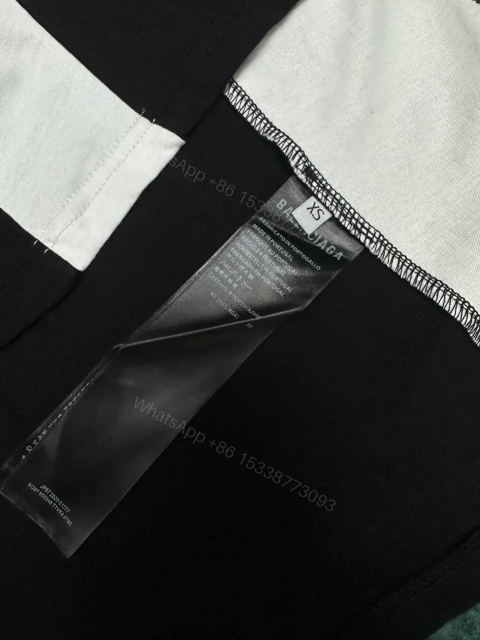 View 6 of Bold Black-White-Red Jersey: Premium Streetwear Comfort