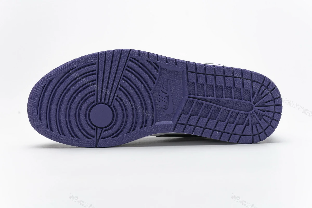 View 5 of Air Jordan 1 Low Court Purple 553558-125