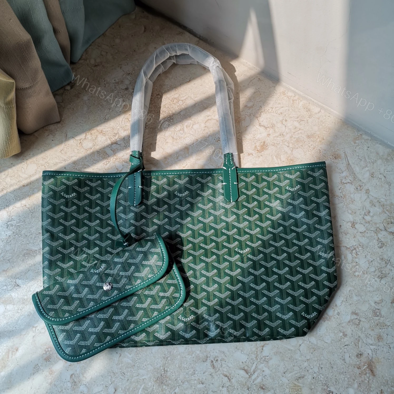 View 6 of GOYARD PARIS GREEN ISABELLE PM BAG