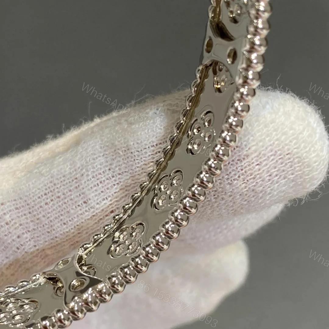 View 5 of VCA Perlée clovers bracelet