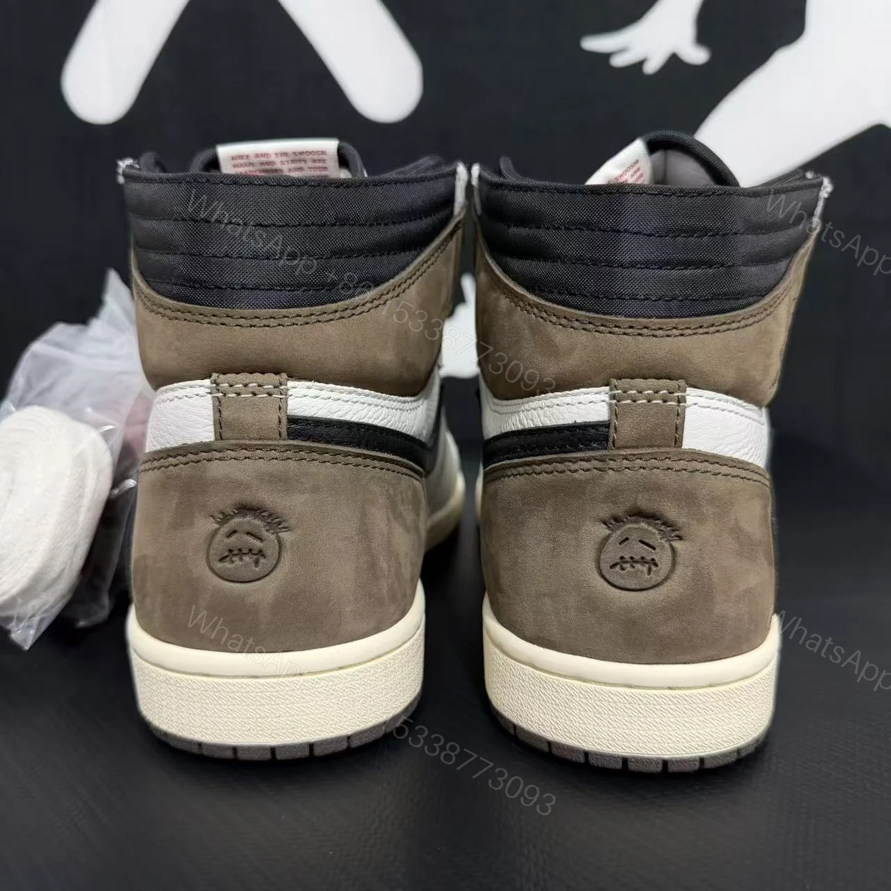 View 6 of Travis Scott × Air Jordan 1 High ‘Reverse Mocha’