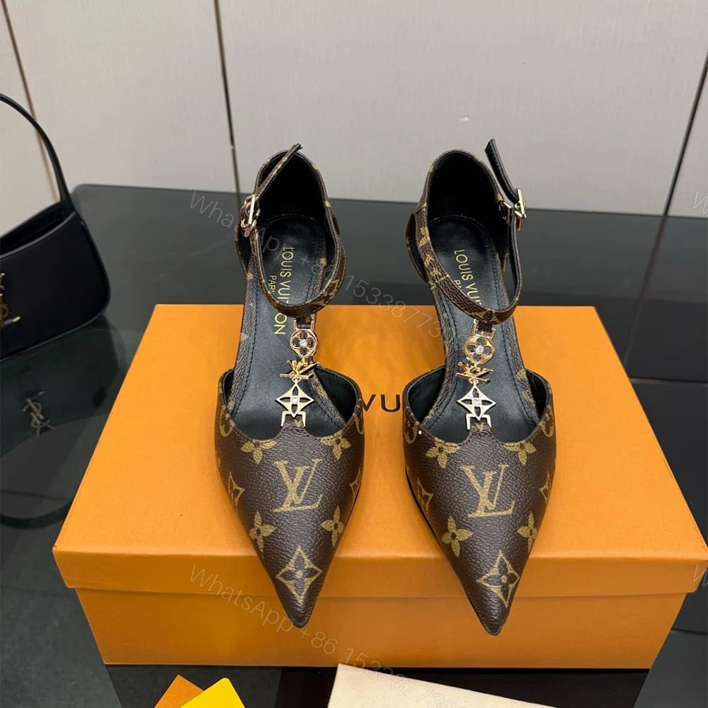 View 4 of LV Ankle Strap Pumps