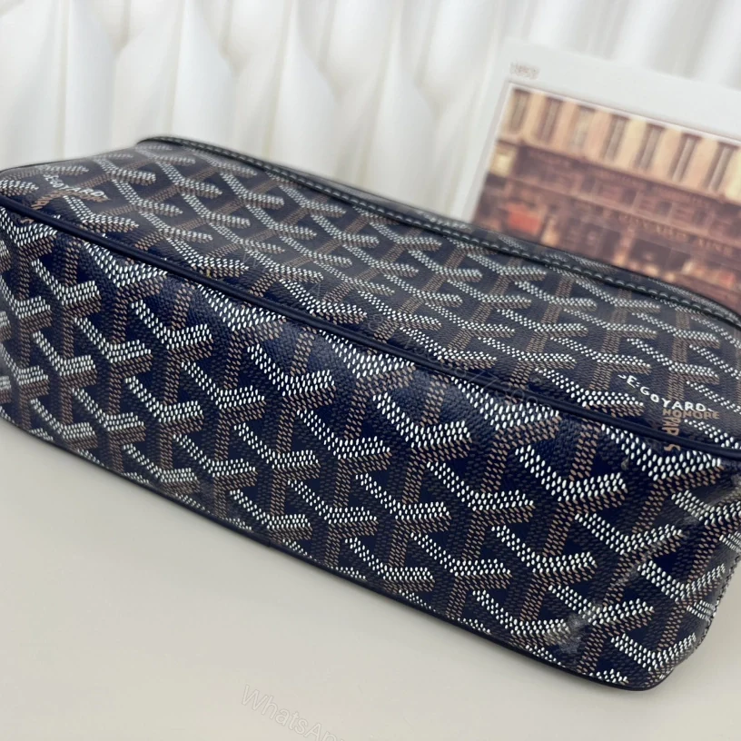 View 5 of 高仿Goyard*CAPVEP7相機郵差包深藍小號免檢版