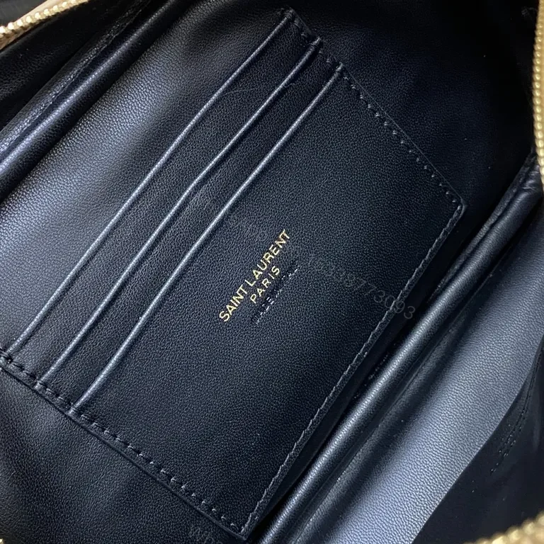 View 9 of Beige Quilted Crossbody â€“ YSL Monogram Luxury Bag