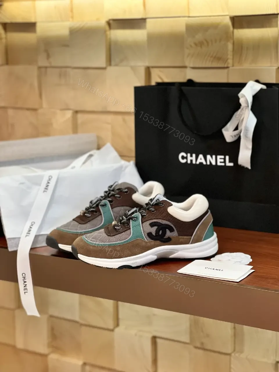 View 3 of Teal-Accented Suede Knit High-Tops: Designer-Influenced Comfort