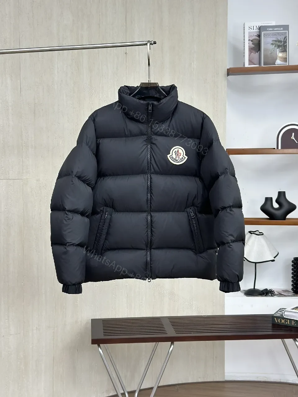 Modern Quilted Puffer Jacket - All-Season Warmth, Minimalist Style — view 1
