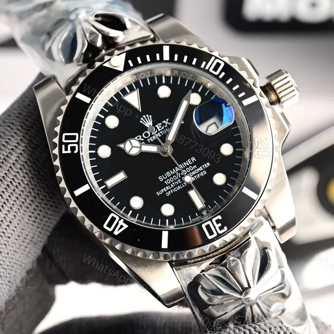 View 2 of Rolex Submariner Date White Gold Black Dial 40mm ROLEX-SUB-WG-BLK-40