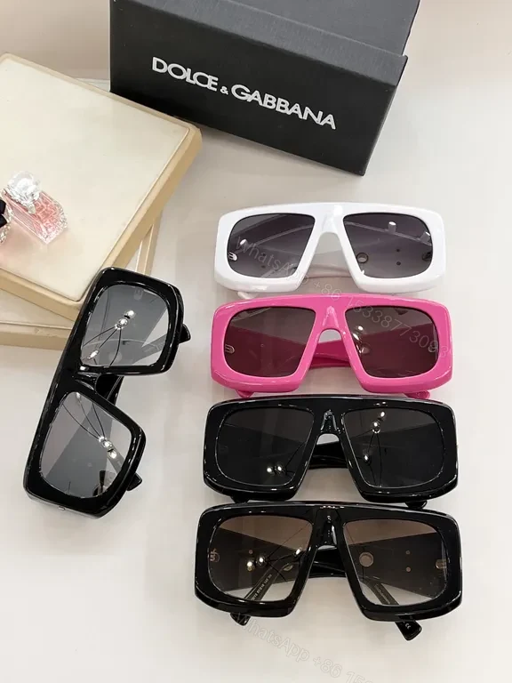 Dolce & Gabbana Oversized Square Sunglasses - Premium Italian Acetate — view 1