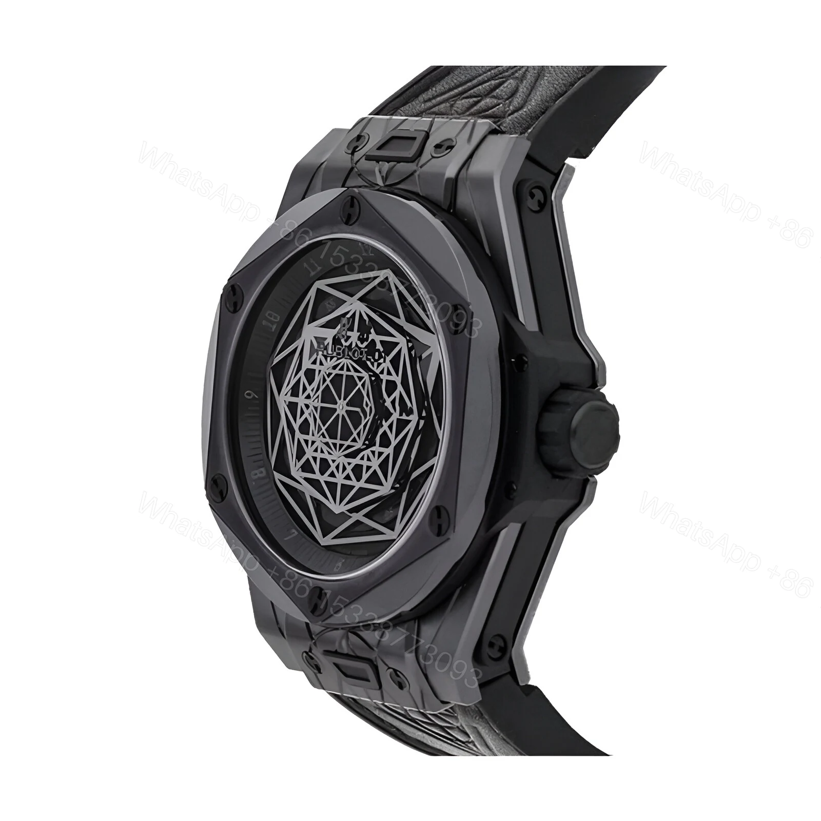 View 2 of Hublot All Black Replica