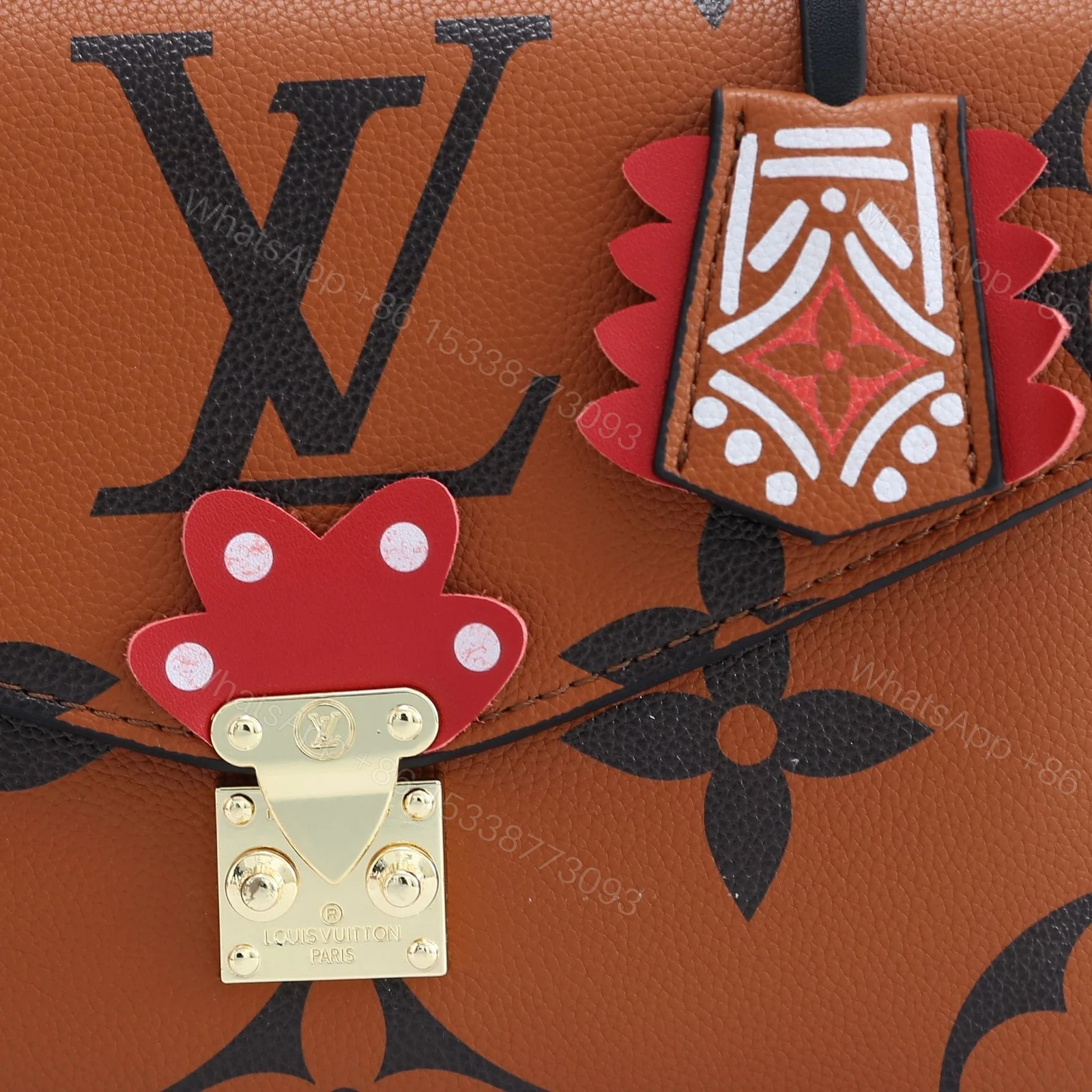 View 8 of Louis Vuitton Crafty Pochette Metis Black