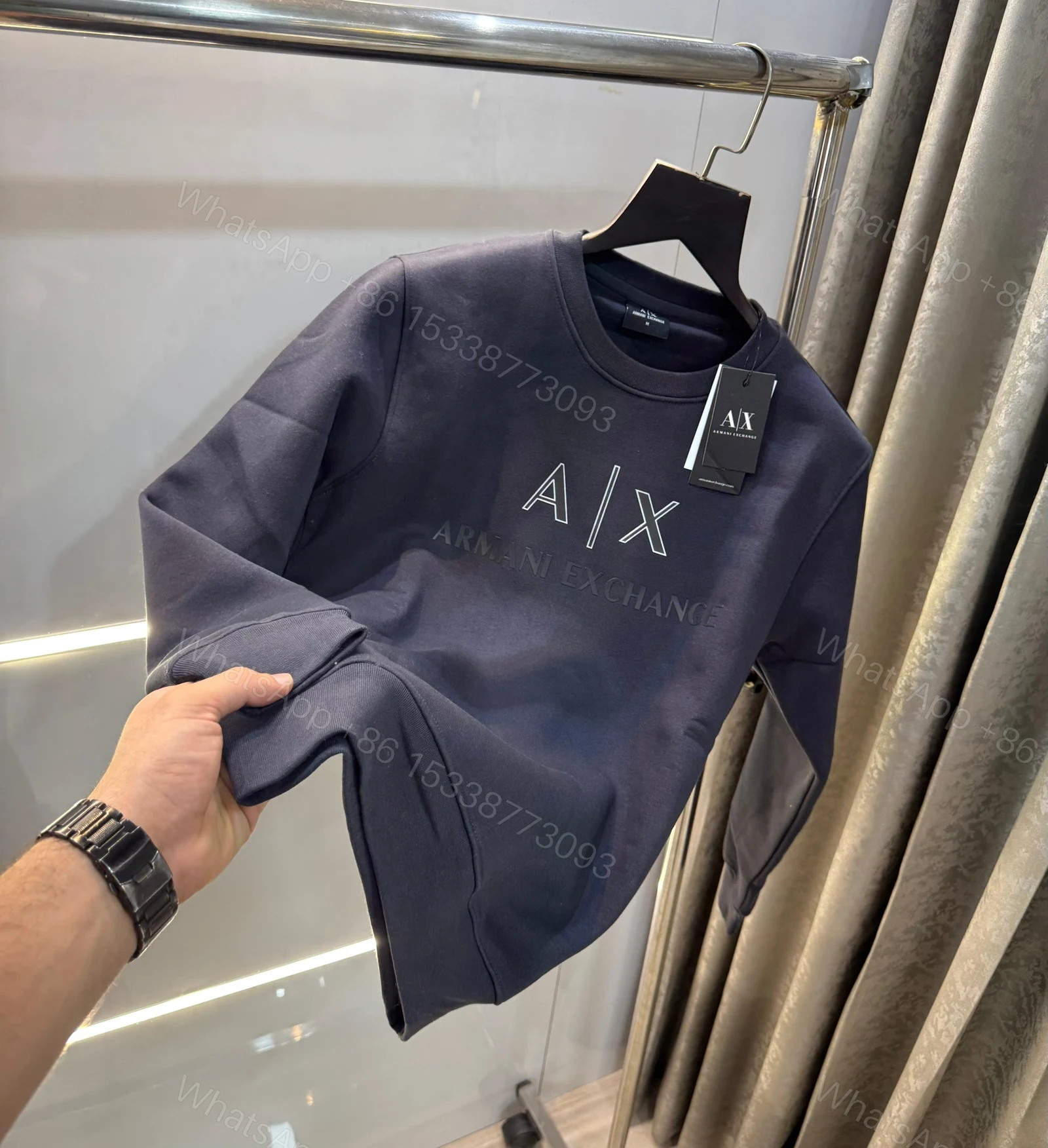 View 6 of First Copy Armani Exchange Imported Premium Sweatshirts