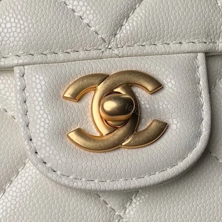 View 6 of Cream Quilted Mini Bag - Luxurious Everyday Charm