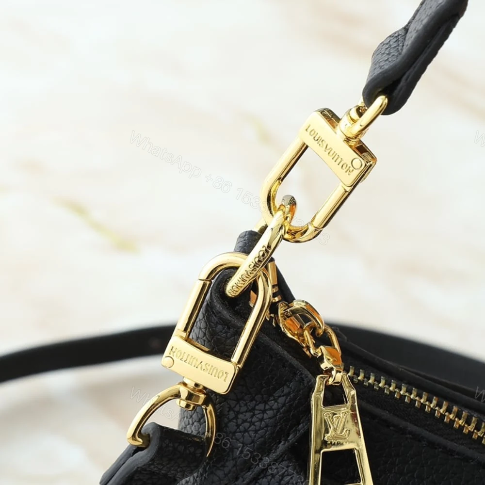 View 5 of LOUIS VUITTON BAGATELLE BLACK 24CM M46735