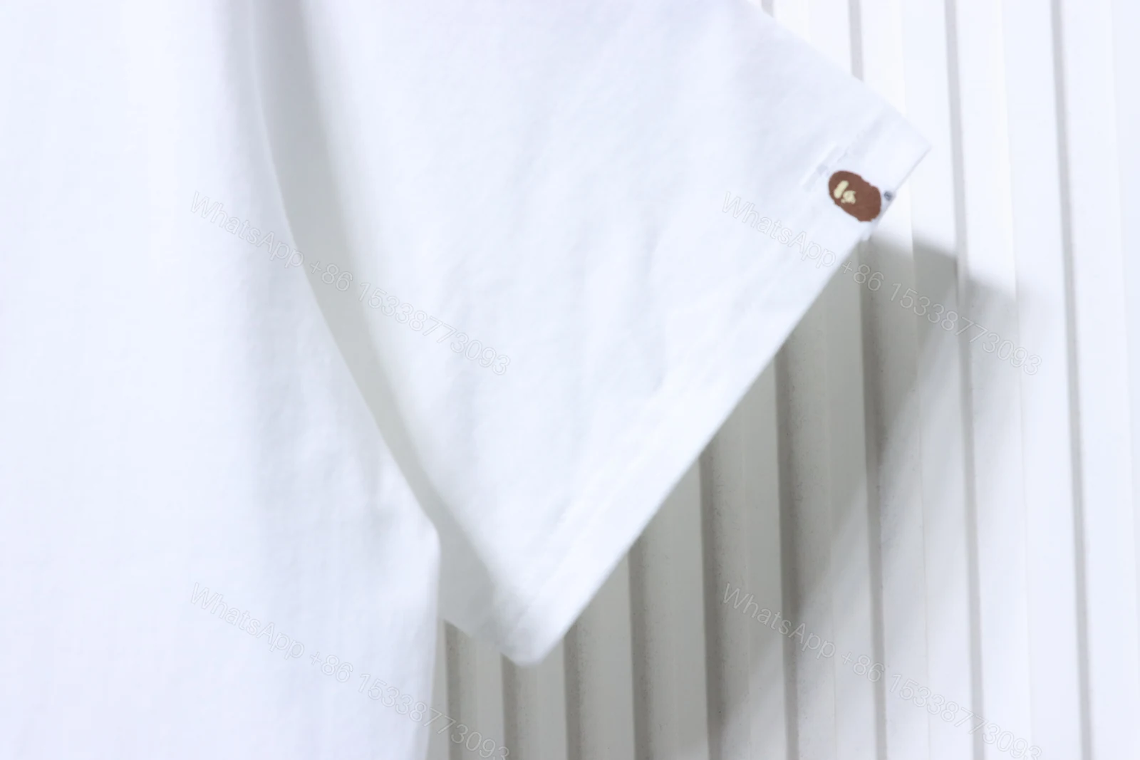 View 5 of Bape x Chrome Hearts Baby Milo T-shirt white