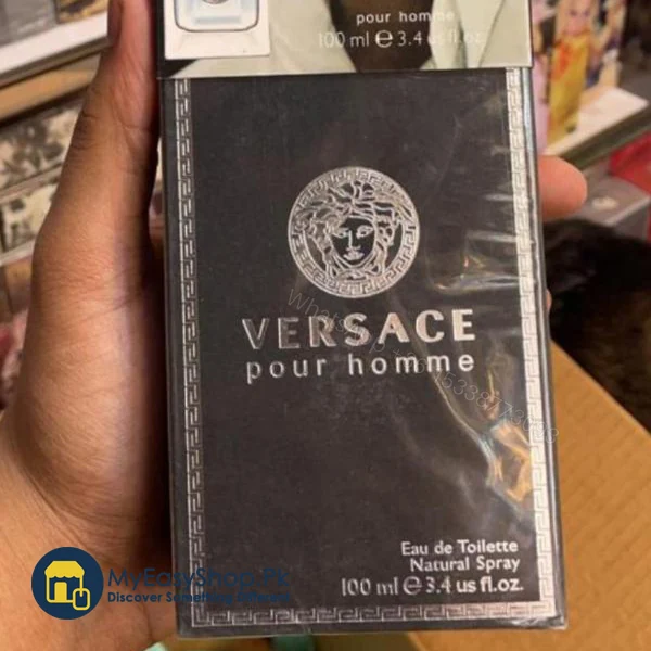 View 3 of Versace Pour Homme Eau De Toilette For Men – 100ML (MASTER COPY)