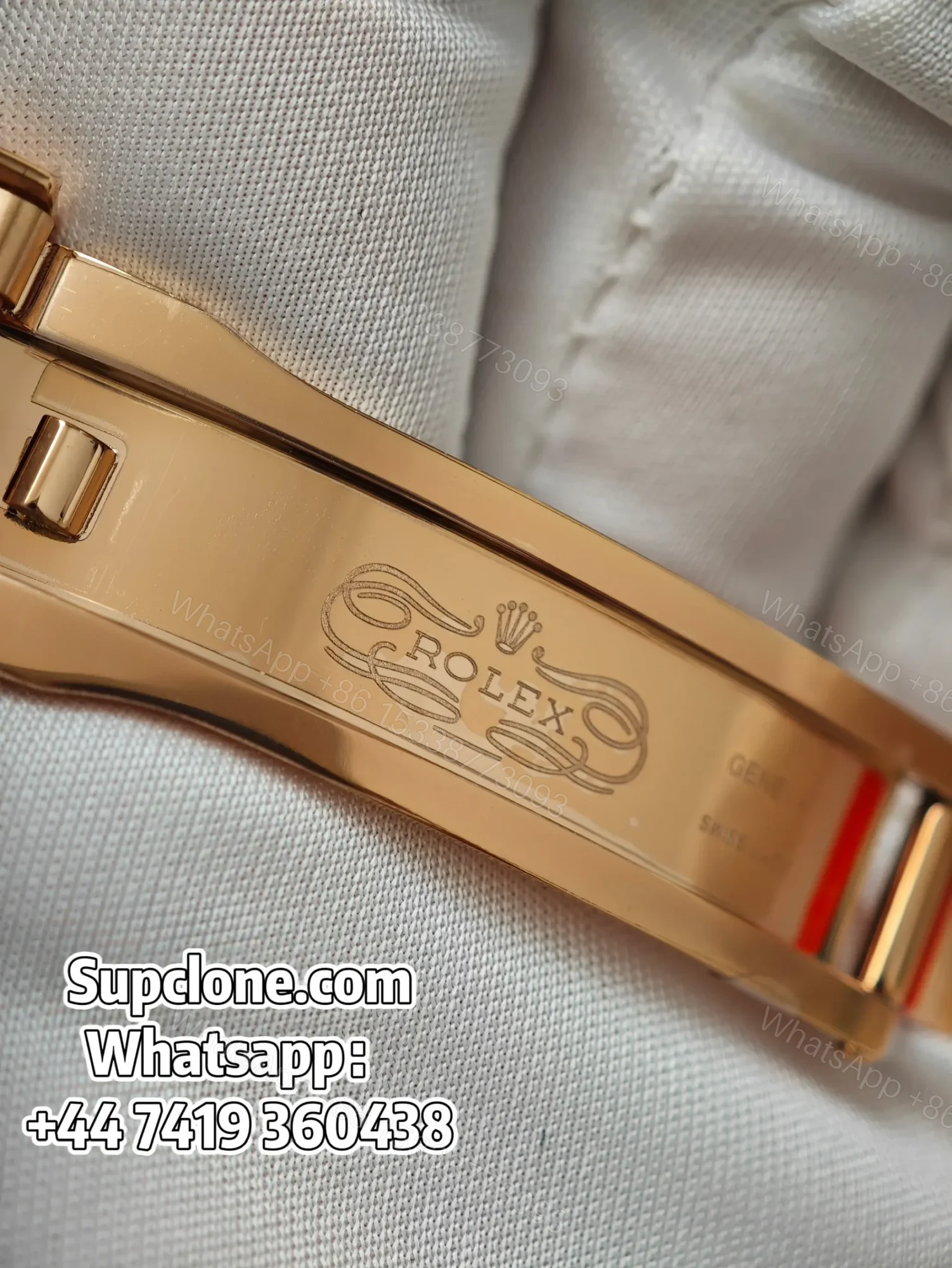 View 11 of Rolex Daytona Super Clone M126515LN-0006 Rose Gold 4131 Movement