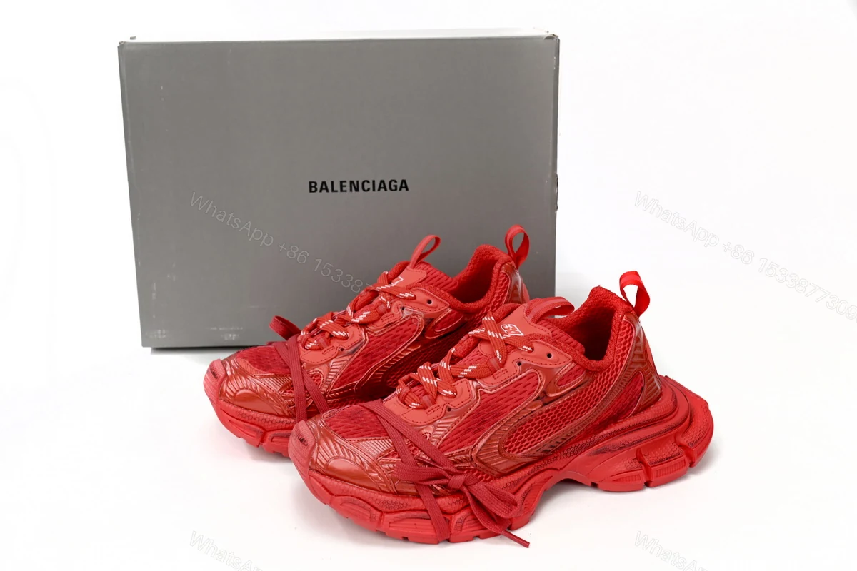View 2 of Balenciaga 3XL Black Chinese Red 734734 W3XL1 6000