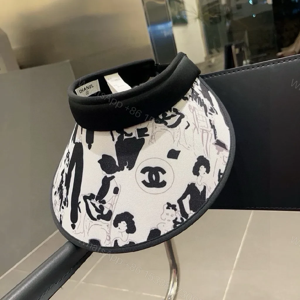 View 6 of Monochrome Visor: Graphic Luxe, Everyday Comfort Visor