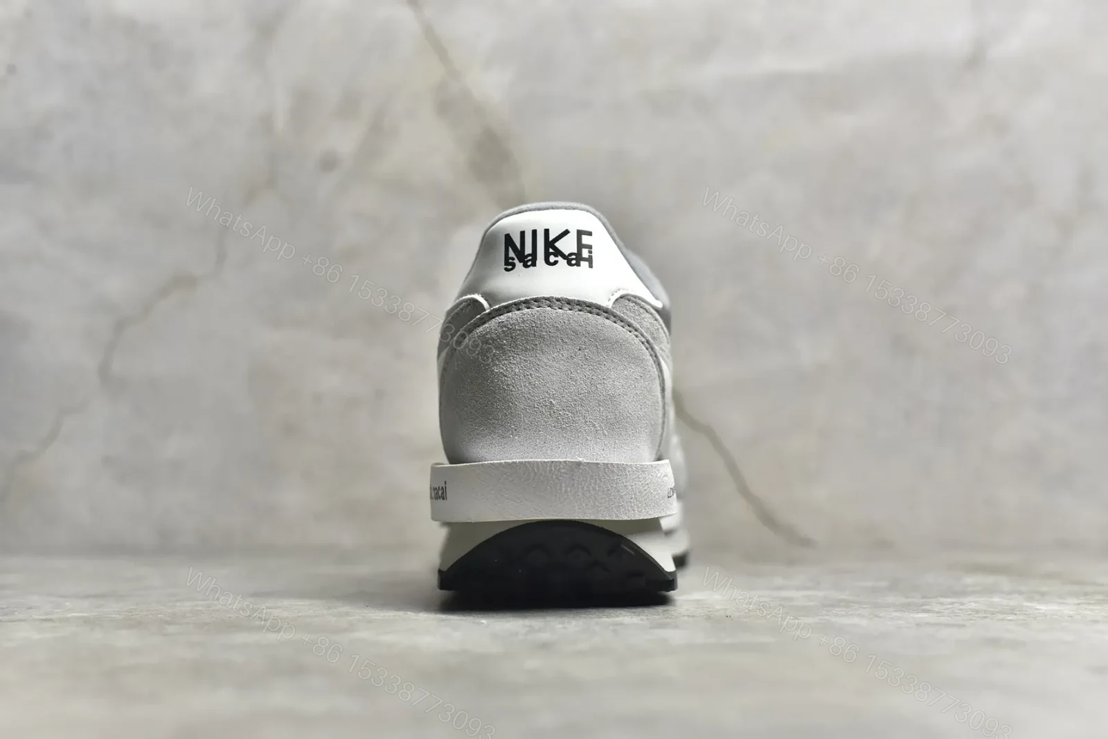 View 7 of Fragement × sacai × Nike LDWaffle “Light Smoke Grey” Reps