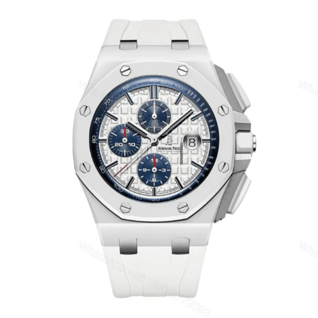 Audemars Piguet Royal Oak Offshore White Ceramic Replica — view 1