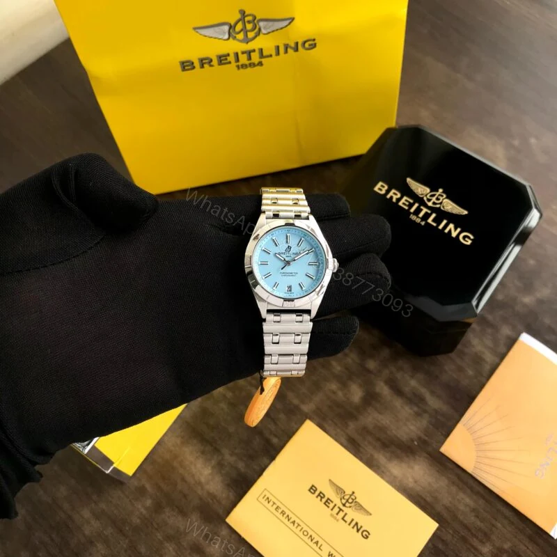 View 5 of Breitling Chronomat B01 Skyblue 38mm Quartz
