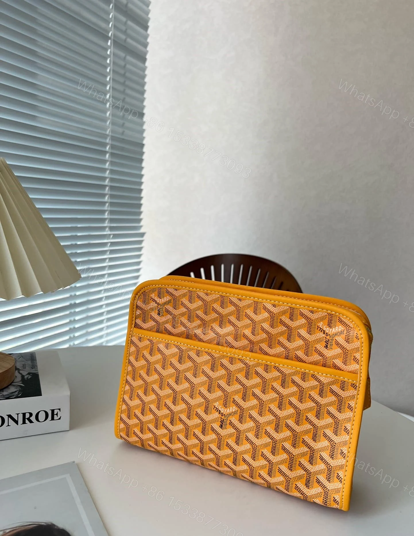 View 2 of GOYARD JOUVENCE MM TOILETRY BAG YELLOW 25CM JOUVENMMLTY08CL08P