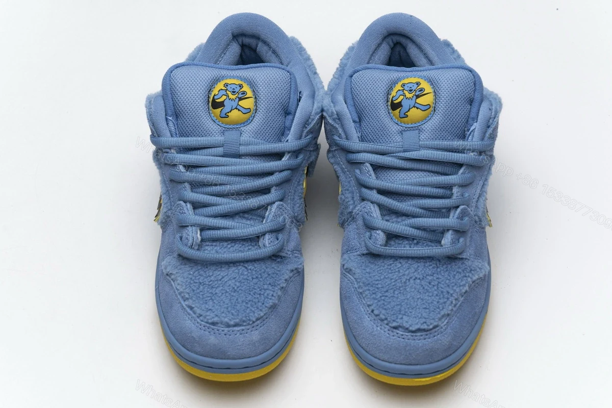 View 3 of Nike Dunk SB Low Grateful Dead Bears Blue CJ5378-400