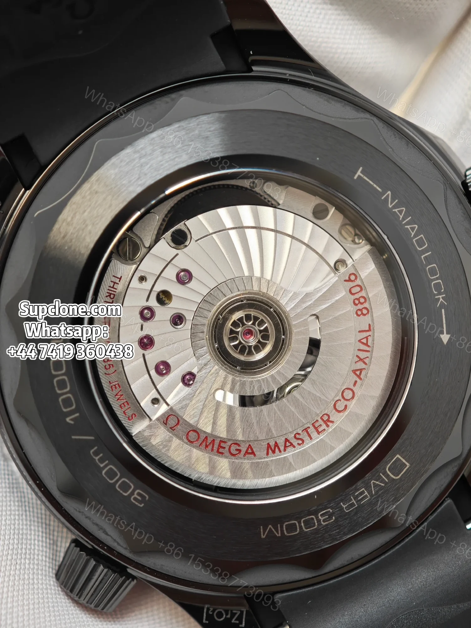 View 8 of Omega Super Clone Seamaster Diver 300M 43.5MM 210.92.44.20.01.003
