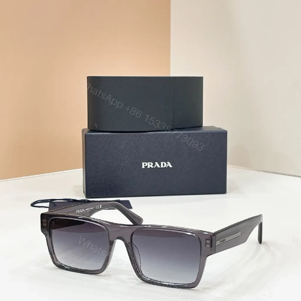 View 4 of Black Acetate Square Sunglasses – Polarized, Designer-Inspired Edge