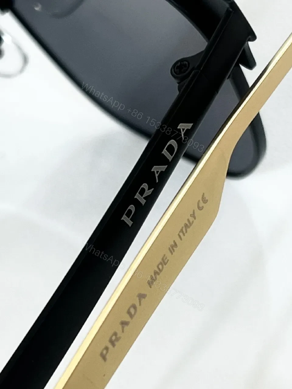 View 3 of Matte Black Metal Sunglasses – Rectilinear Luxe, UV400 Protection