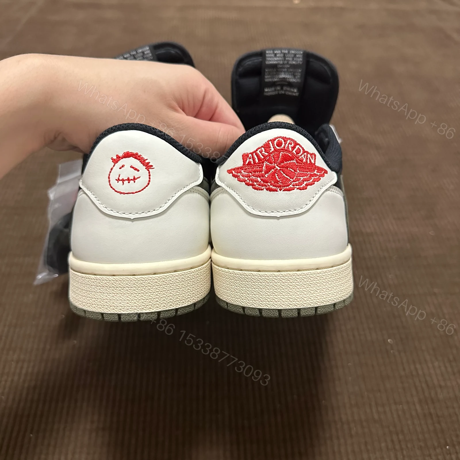 View 7 of Jordan 1 Retro Low OG SP Travis Scott Olive (Women's)