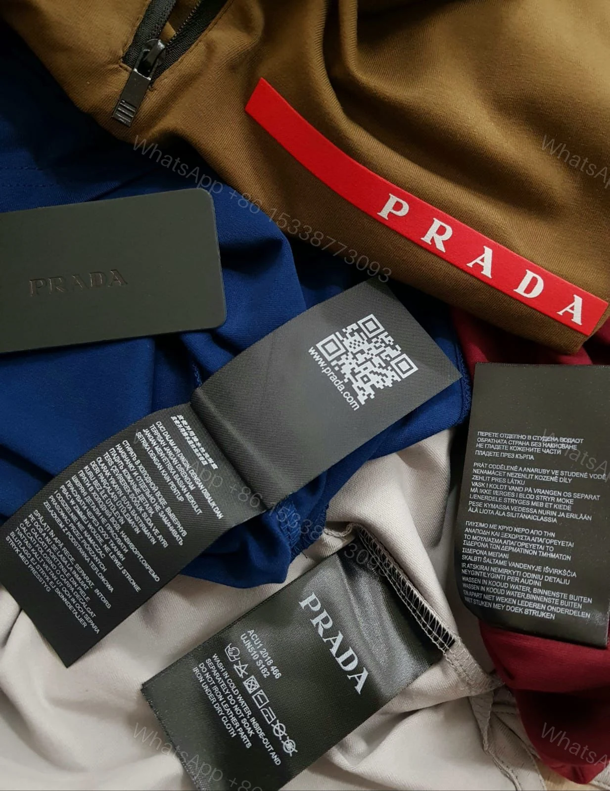 View 15 of First Copy PRADA Premium Men’s Polo T-Shirts