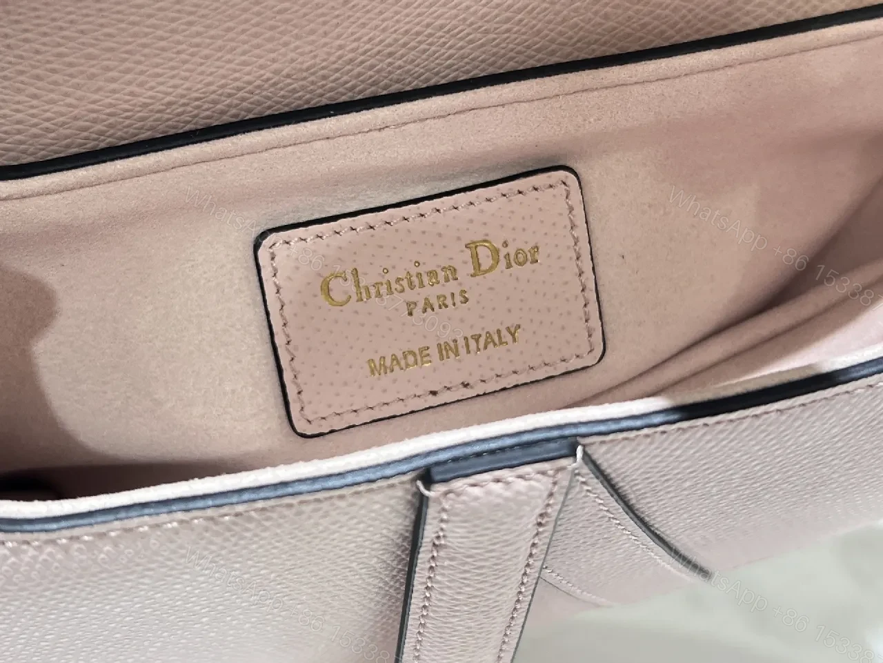 View 7 of Soft Pink Saddle Bag – Luxe Everyday Leather