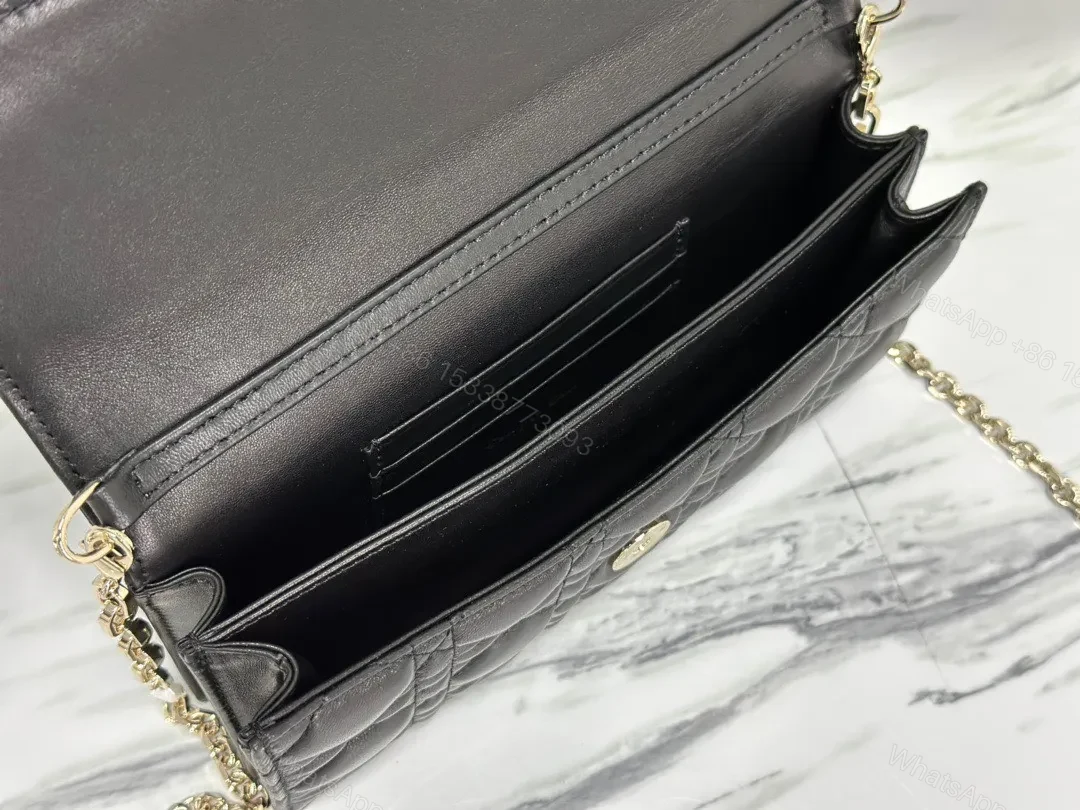 View 4 of Dior Women’s Super Handbag Black Crossbody Bag 21×11.5cm