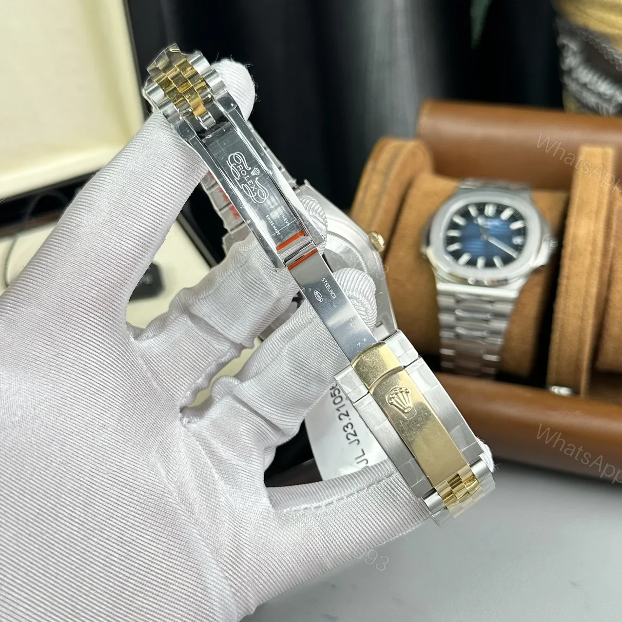 View 6 of Rolex Datejust Champagne Dial 126333-0010 41 mm