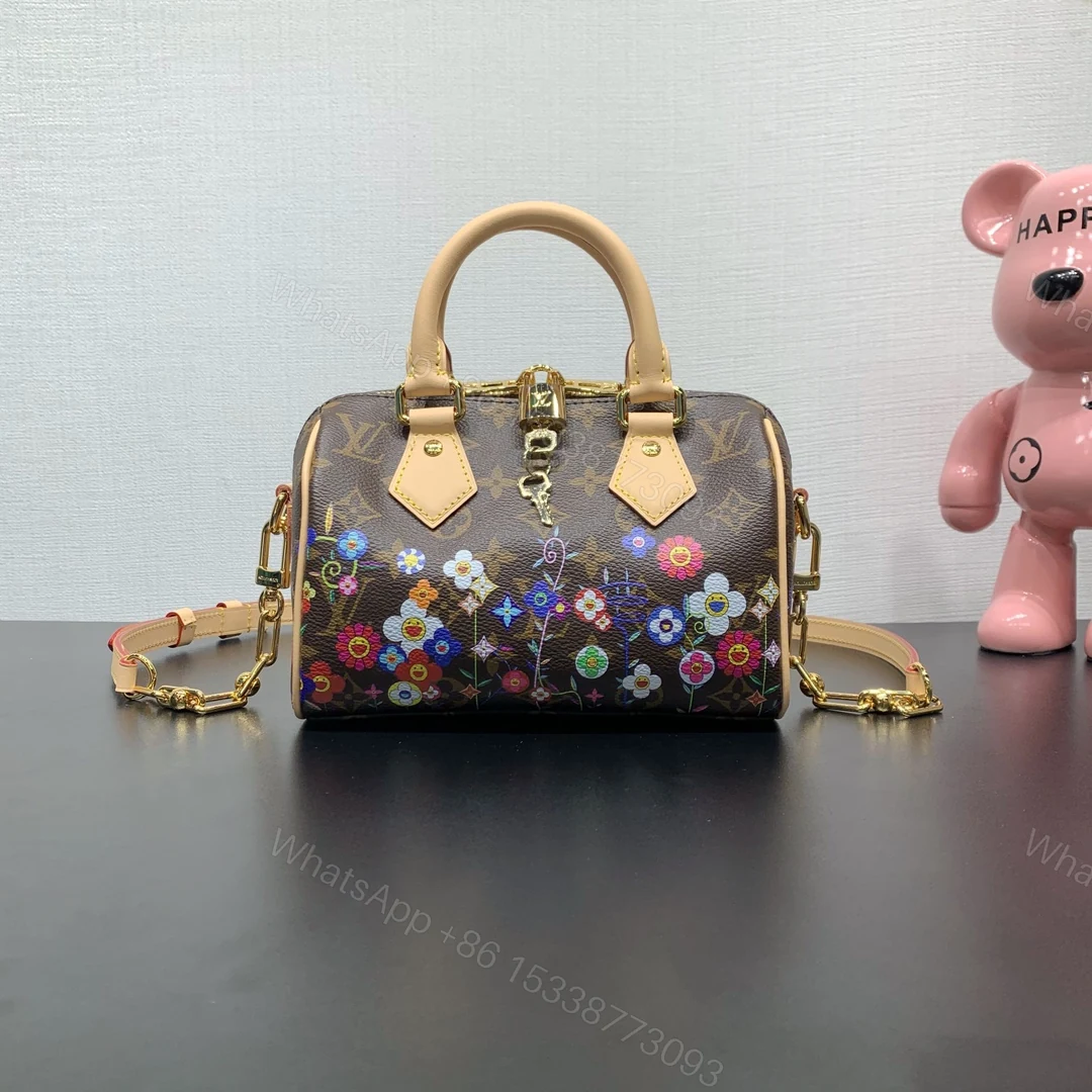 LV一比一老花花卉Speedy手袋 限量精品系列 — view 1