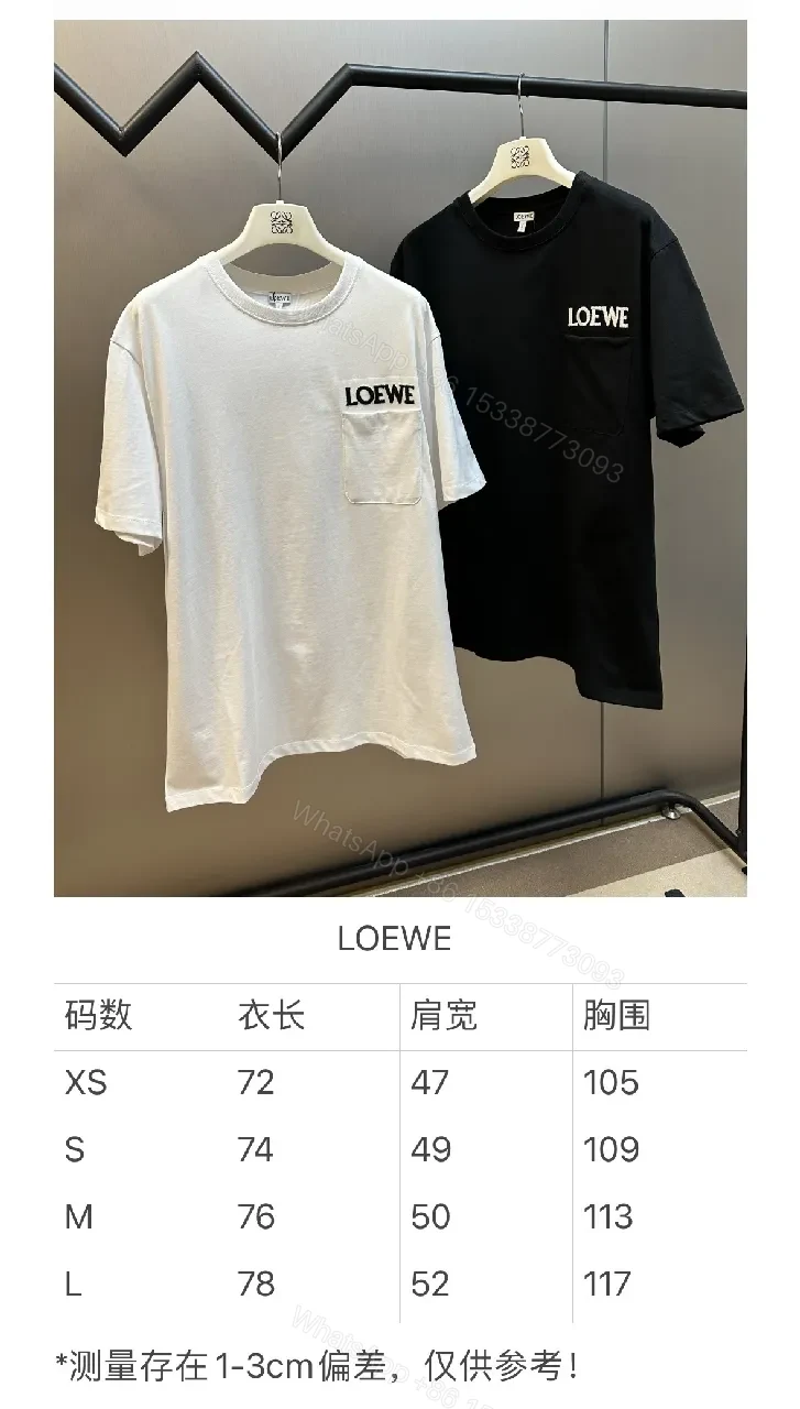 View 2 of White Cotton Tee Dress, Minimalist, LOEWE-inspired Pocket