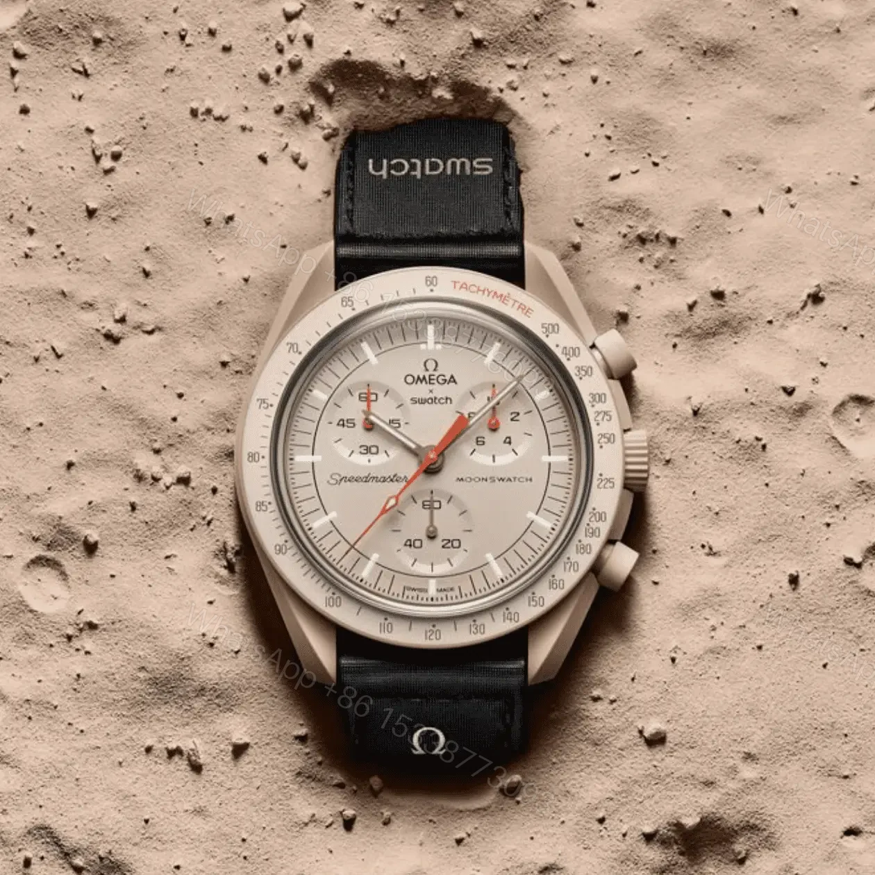 View 8 of Reloj Clon Réplica Omega x Swatch