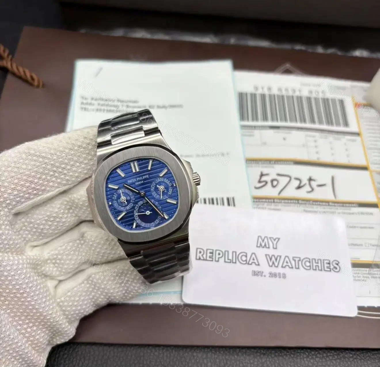 View 5 of Top Super Clone replica Patek Philippe Nautilus 5740