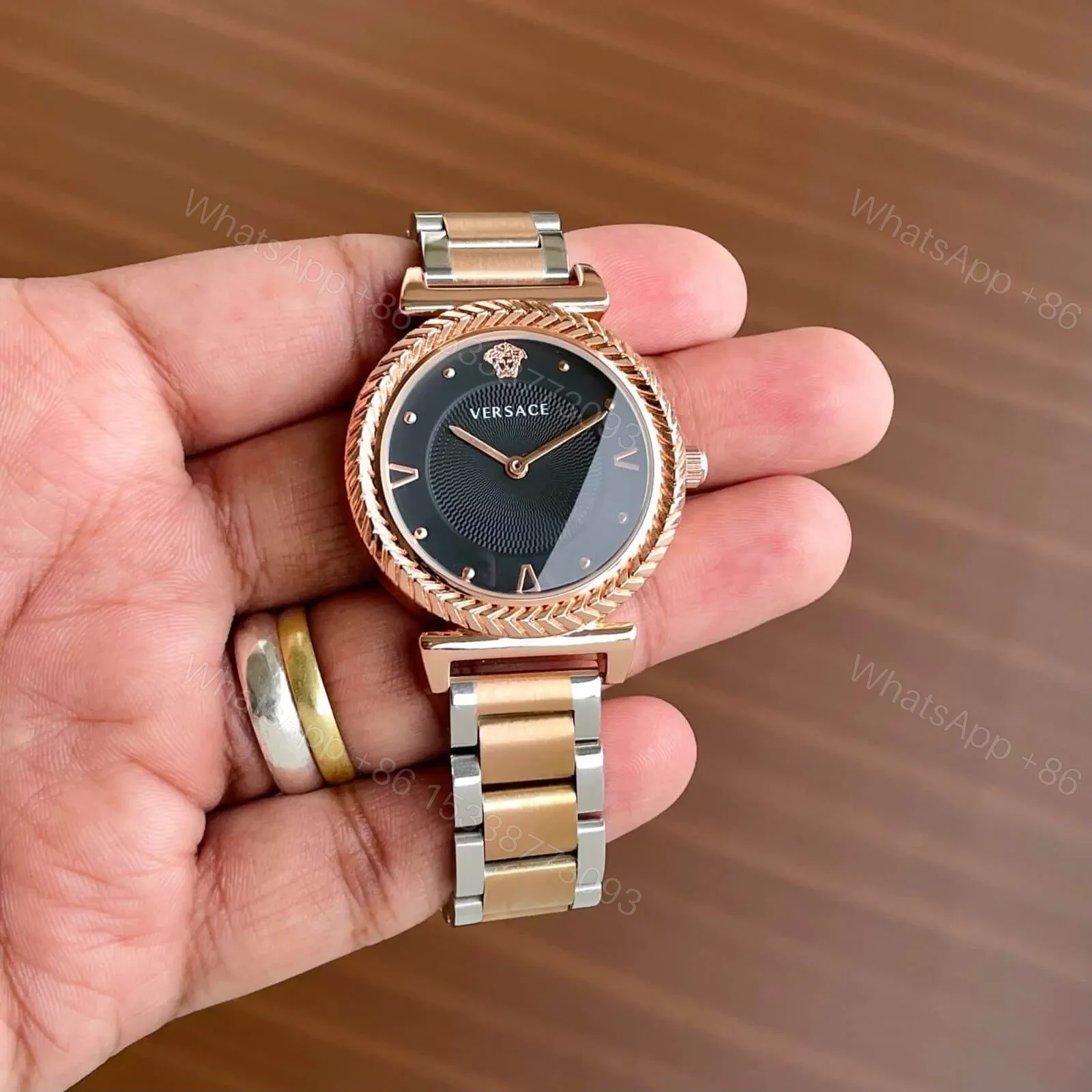 View 7 of Versace watch for women 34mm