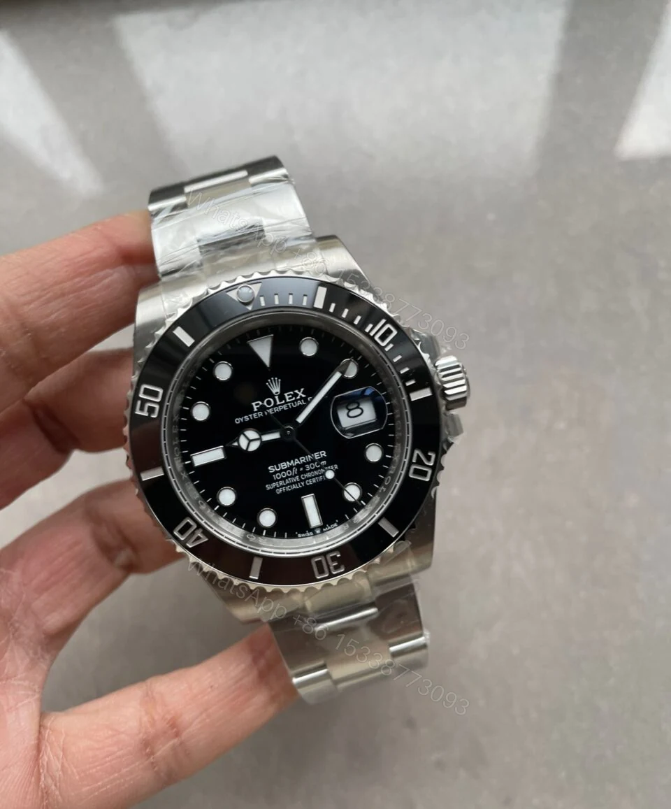 View 3 of VSF FACTORY 1:1 Rolex SUBMARINER SUB DATE SUBMARINER 41MM 126610 LN BEST EDITION BLACK CERAMIC 904L STEEL VS3235