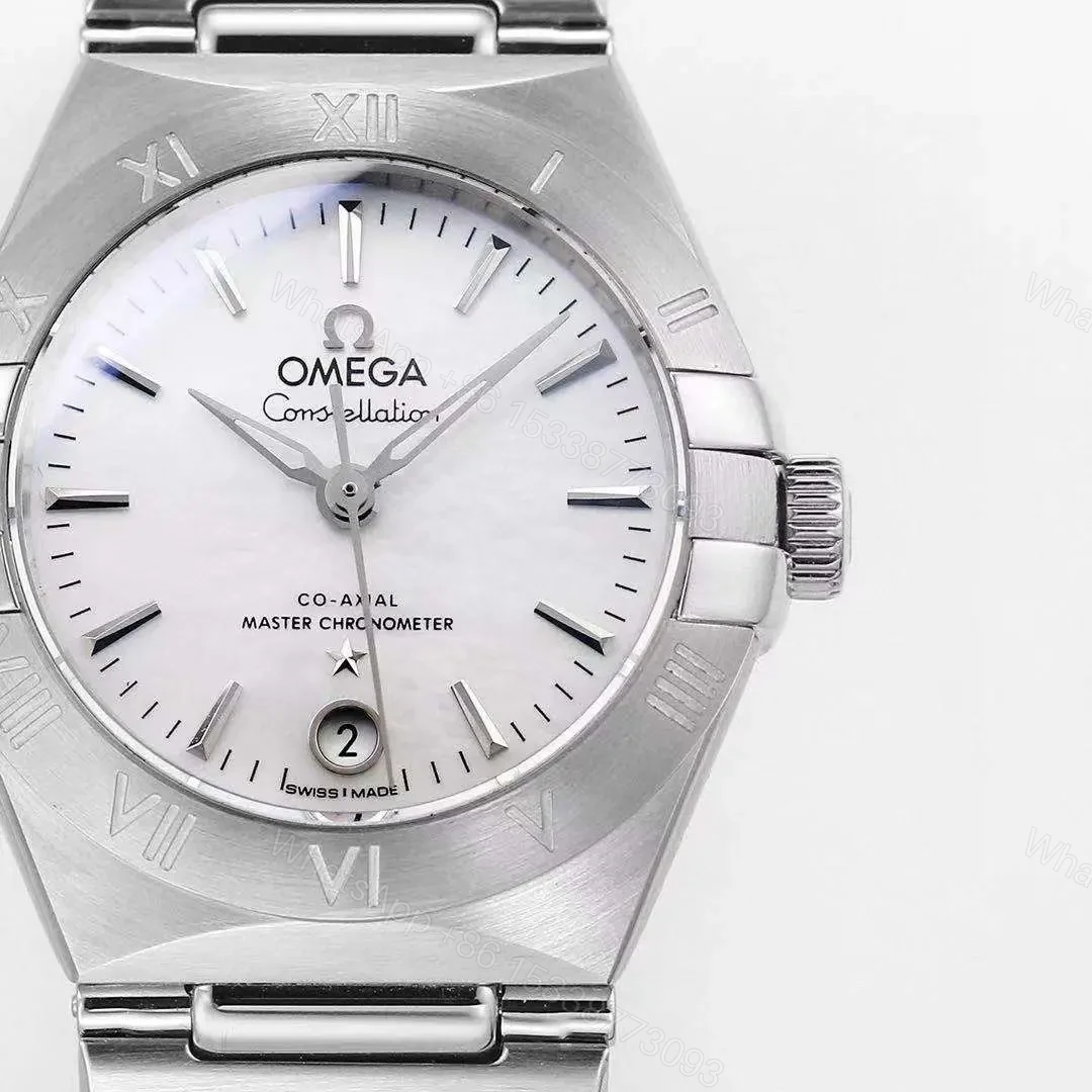 View 5 of Omega Constellation 29mm Women’s Watch V6 Version Silver Stainless Steel with White Dial
