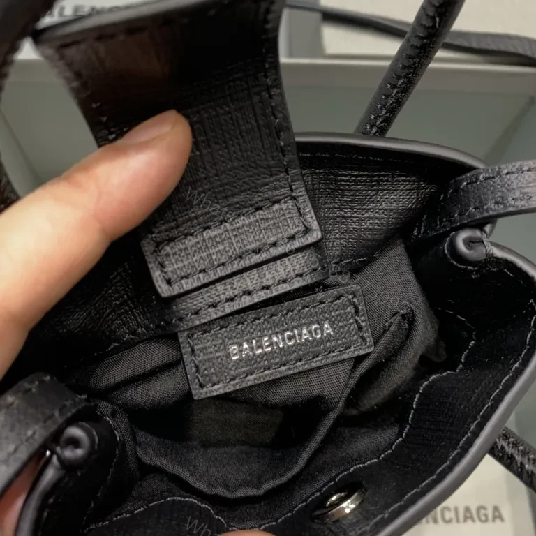 View 3 of Balenciaga Compact Luxe Cardholder: Premium Texture, Slim Style