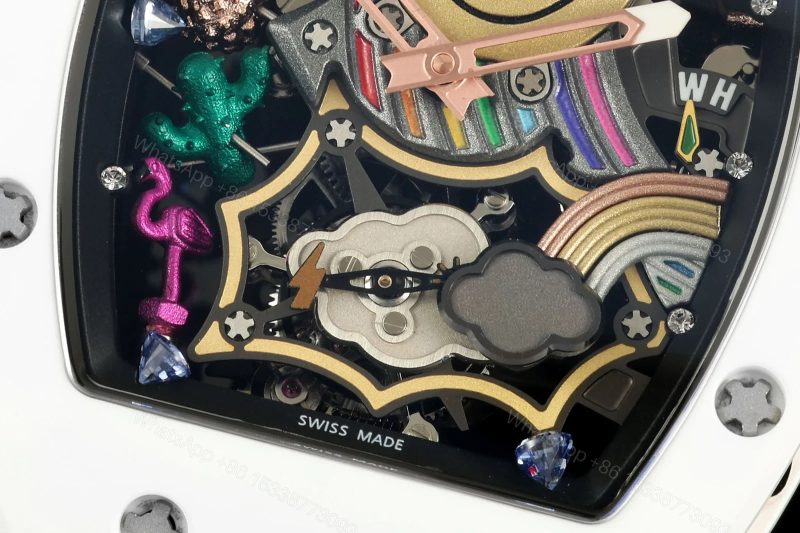 View 5 of Richard Mille RM 88 Tourbillon Automatic Smiley Skeleton Watch 2026 Edition RM88-TOURBILLON-SMILEY-2026