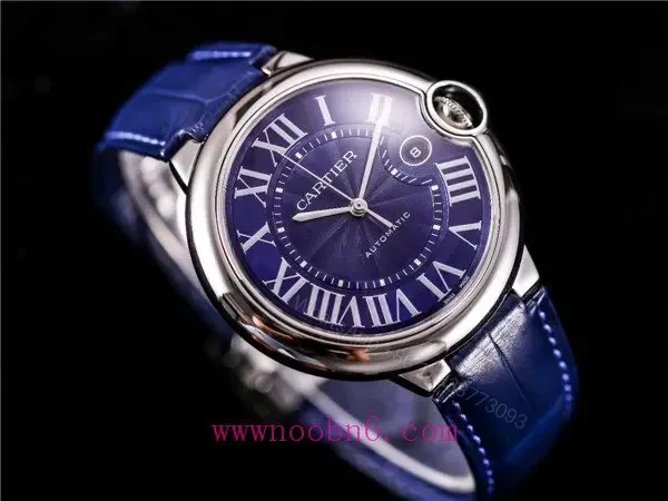 View 3 of Replica Cartier Blue Balloon White Gold Watch
