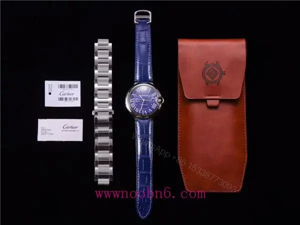 View 10 of Replica Cartier Blue Balloon White Gold Watch